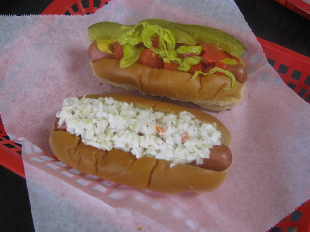 The Hot Dogs at The Half Shell